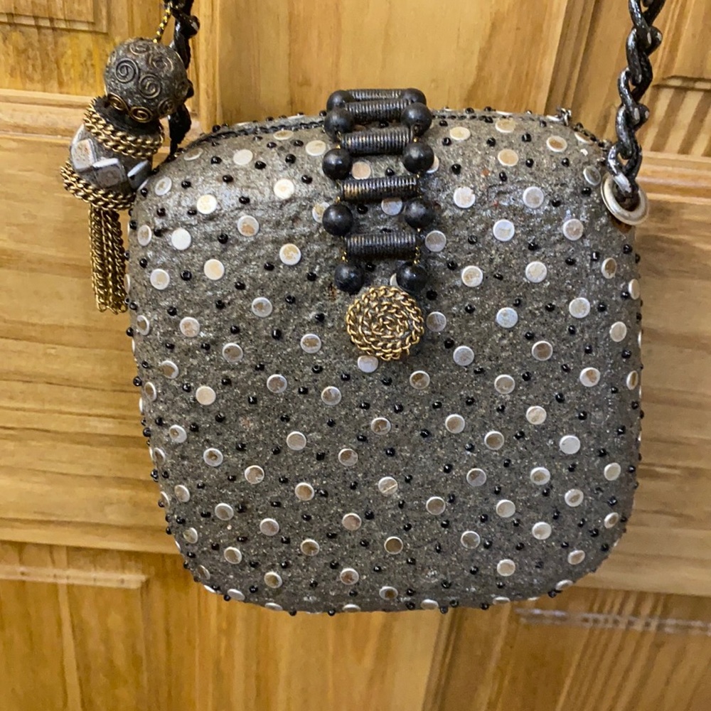 Metallic Crossbody Purse